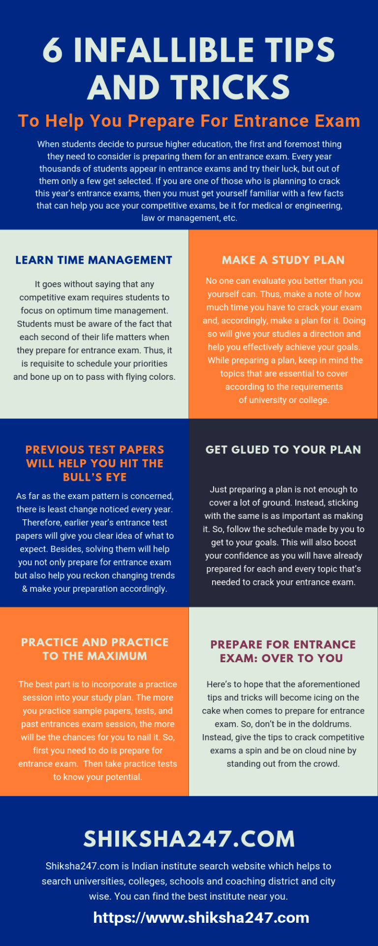 How To Prepare For College Entrance Exams