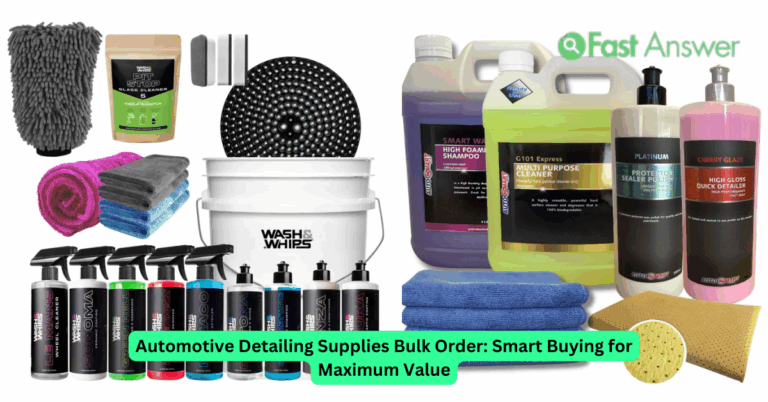 Automotive Detailing Supplies Bulk Order: Smart Buying for Maximum Value
