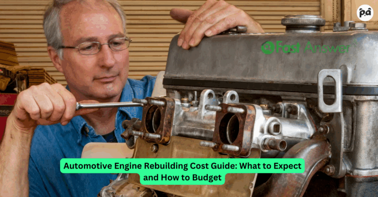 Automotive Engine Rebuilding Cost Guide: What to Expect and How to Budget