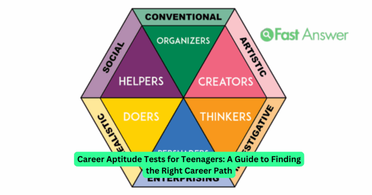 Career Aptitude Tests for Teenagers: A Guide to Finding the Right Career Path