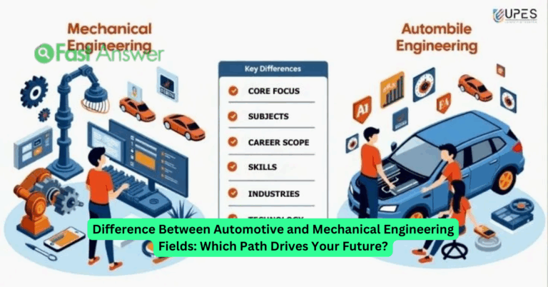 Difference Between Automotive and Mechanical Engineering Fields: Which Path Drives Your Future?