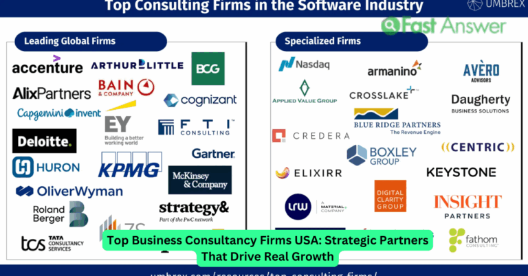 Top Business Consultancy Firms USA: Strategic Partners That Drive Real Growth
