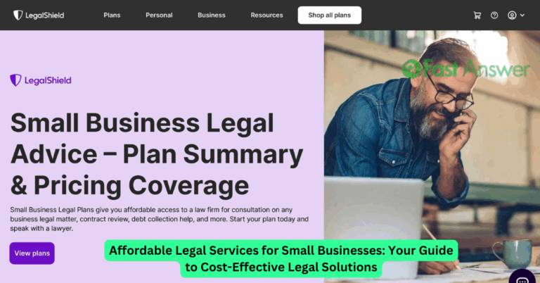 Affordable Legal Services for Small Businesses: Your Guide to Cost-Effective Legal Solutions