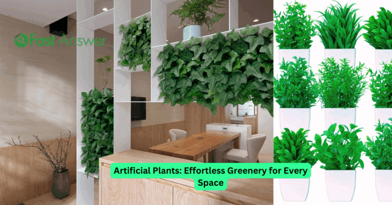 Artificial Plants: Effortless Greenery for Every Space