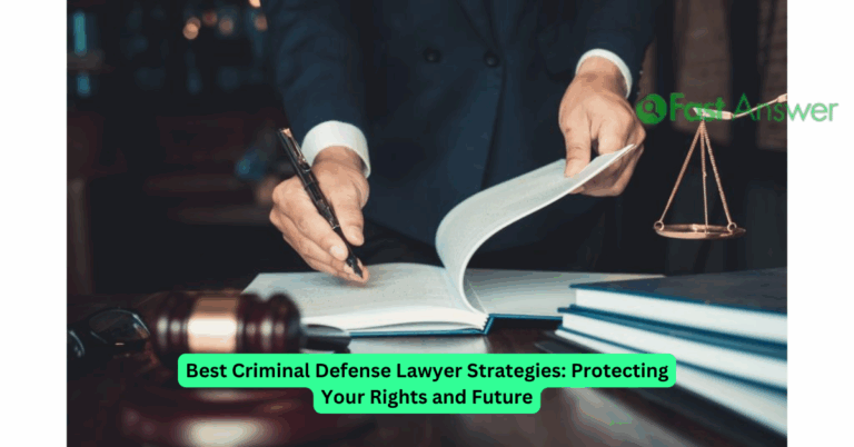 Best Criminal Defense Lawyer Strategies: Protecting Your Rights and Future