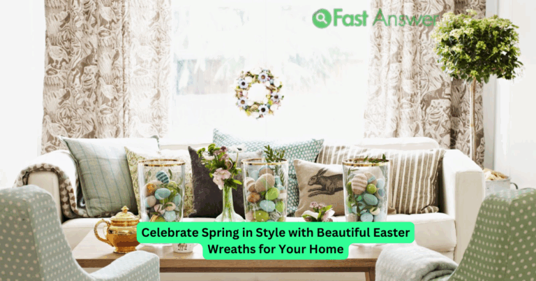Celebrate Spring in Style with Beautiful Easter Wreaths for Your Home
