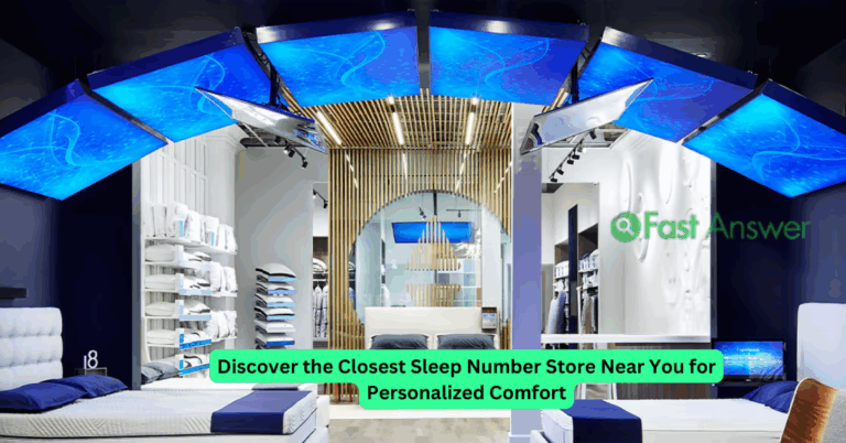 Discover the Closest Sleep Number Store Near You for Personalized Comfort