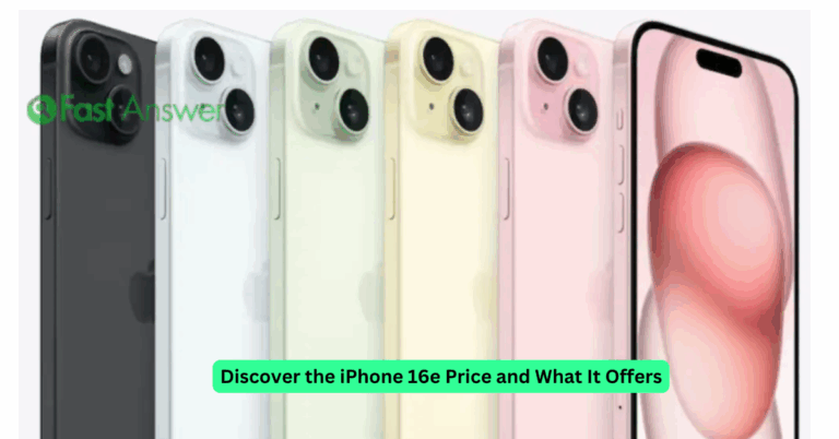 Discover the iPhone 16e Price and What It Offers
