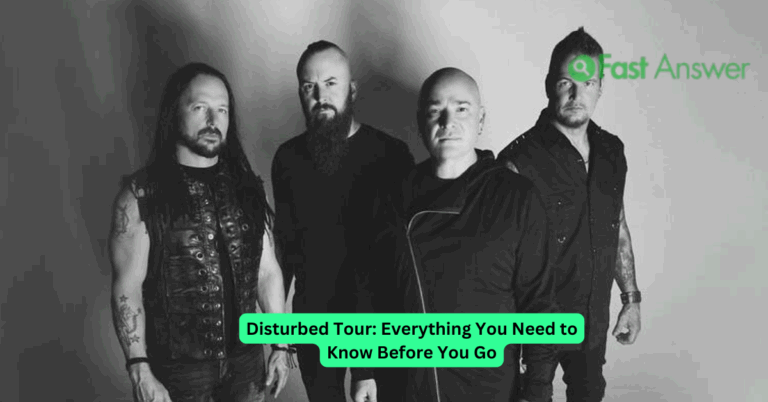 Disturbed Tour: Everything You Need to Know Before You Go