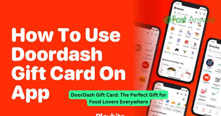 DoorDash Gift Card: The Perfect Gift for Food Lovers Everywhere
