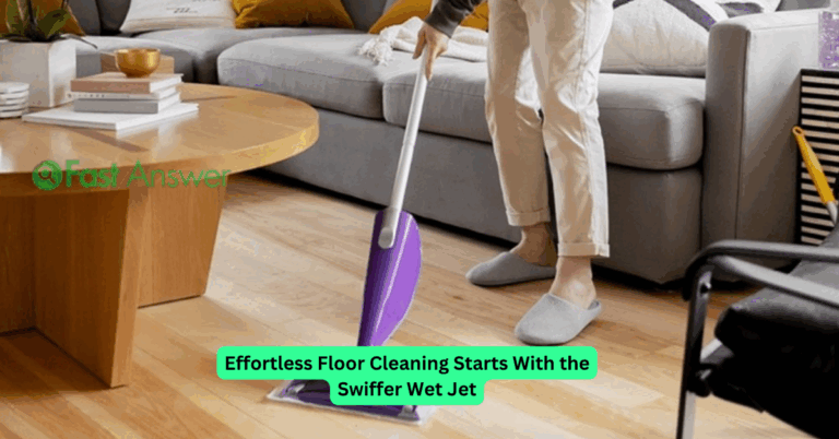 Effortless Floor Cleaning Starts With the Swiffer Wet Jet