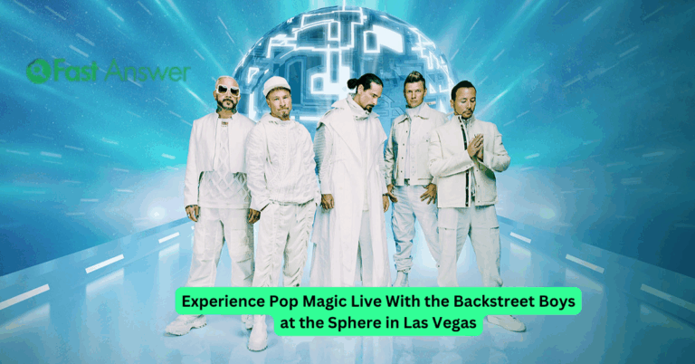 Experience Pop Magic Live With the Backstreet Boys at the Sphere in Las Vegas