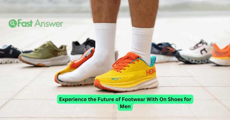 Experience the Future of Footwear With On Shoes for Men