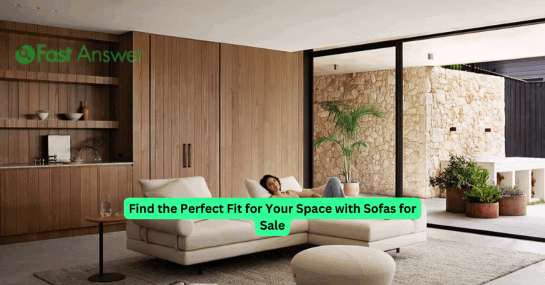Find the Perfect Fit for Your Space with Sofas for Sale