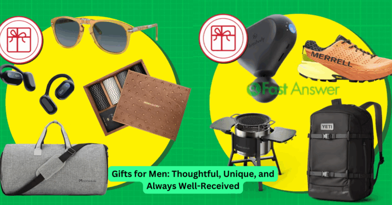Gifts for Men: Thoughtful, Unique, and Always Well-Received