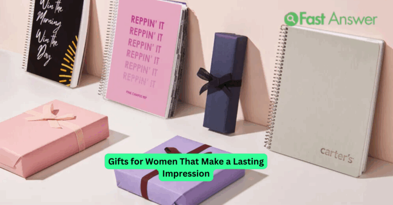 Gifts for Women That Make a Lasting Impression