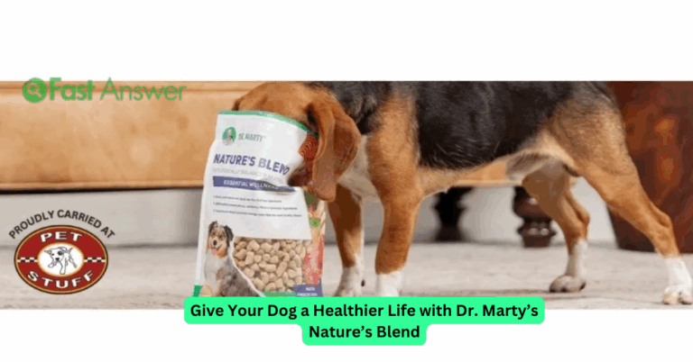 Give Your Dog a Healthier Life with Dr. Marty’s Nature’s Blend