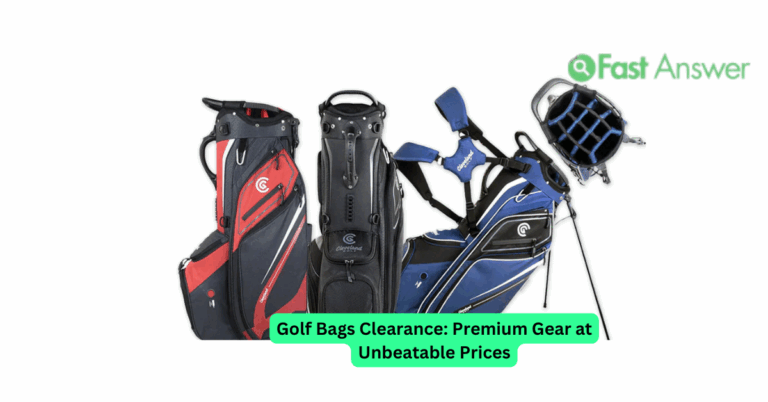 Golf Bags Clearance: Premium Gear at Unbeatable Prices