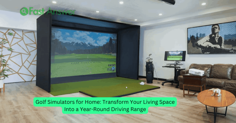 Golf Simulators for Home: Transform Your Living Space Into a Year-Round Driving Range