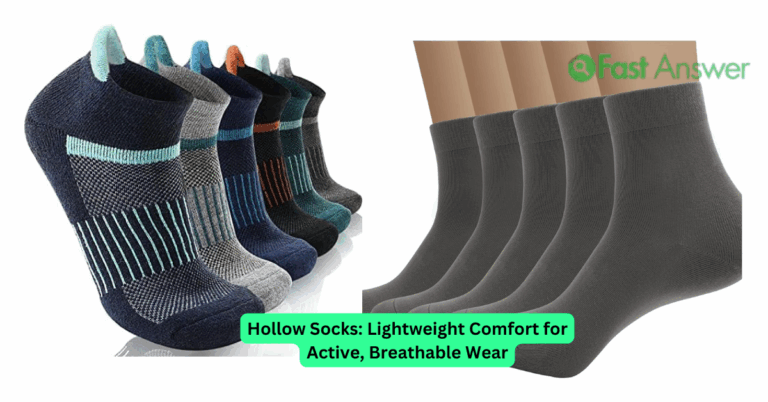 Hollow Socks: Lightweight Comfort for Active, Breathable Wear