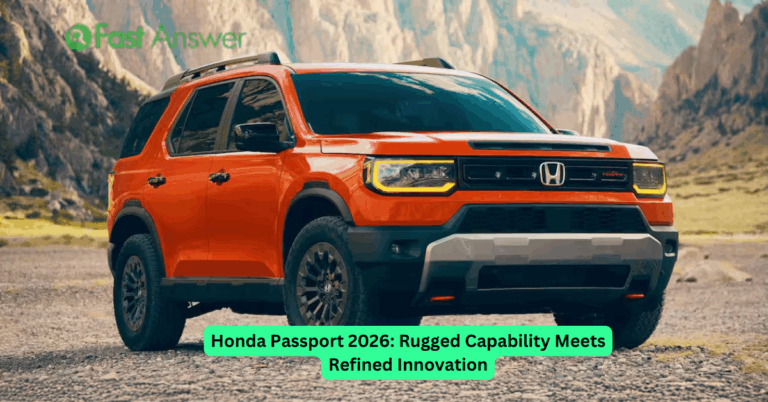 Honda Passport 2026: Rugged Capability Meets Refined Innovation