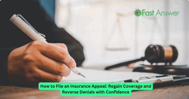 How to File an Insurance Appeal: Regain Coverage and Reverse Denials with Confidence