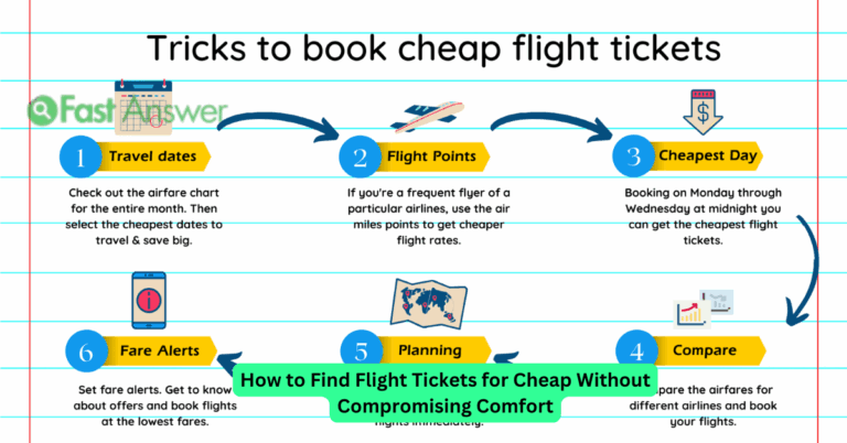How to Find Flight Tickets for Cheap Without Compromising Comfort
