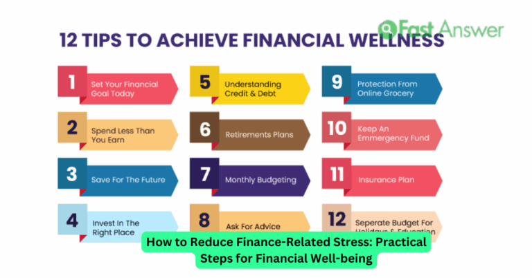 How to Reduce Finance-Related Stress: Practical Steps for Financial Well-being