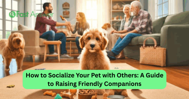 How to Socialize Your Pet with Others: A Guide to Raising Friendly Companions