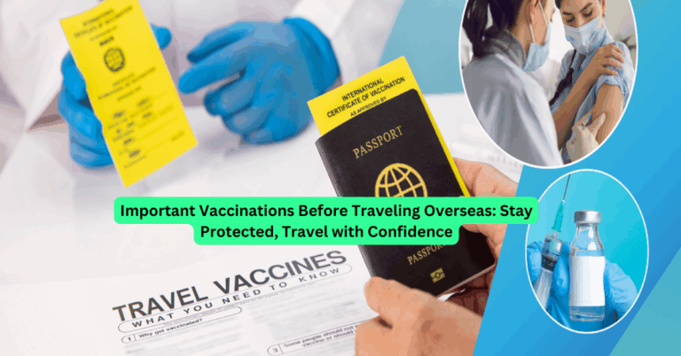Important Vaccinations Before Traveling Overseas: Stay Protected, Travel with Confidence