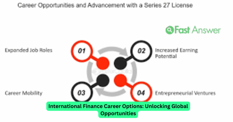 International Finance Career Options: Unlocking Global Opportunities
