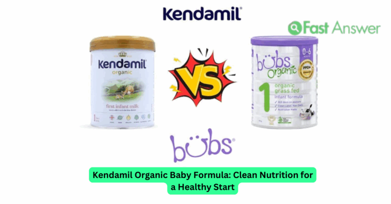 Kendamil Organic Baby Formula: Clean Nutrition for a Healthy Start