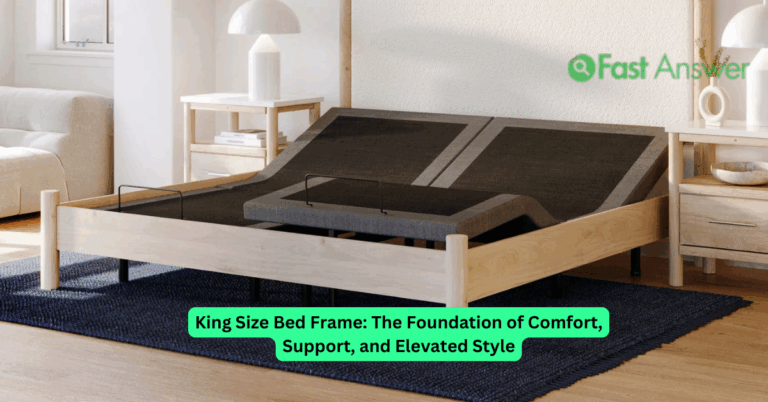 King Size Bed Frame: The Foundation of Comfort, Support, and Elevated Style