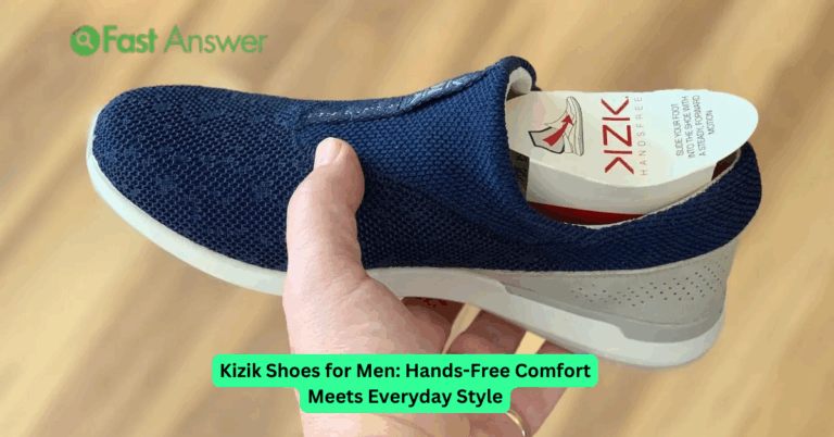 Kizik Shoes for Men: Hands-Free Comfort Meets Everyday Style