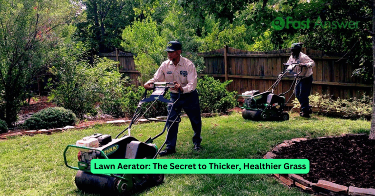 Lawn Aerator: The Secret to Thicker, Healthier Grass