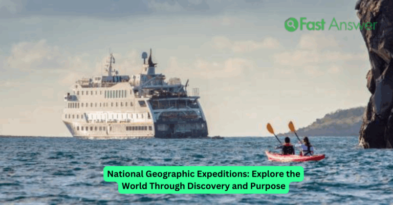 National Geographic Expeditions: Explore the World Through Discovery and Purpose