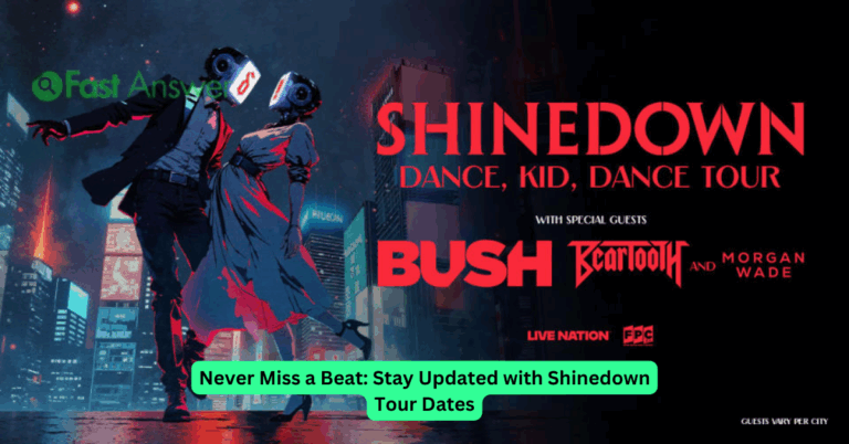 Never Miss a Beat: Stay Updated with Shinedown Tour Dates