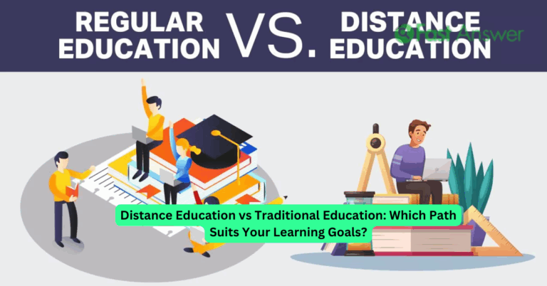 Distance Education vs Traditional Education: Which Path Suits Your Learning Goals?