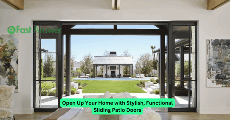 Open Up Your Home with Stylish, Functional Sliding Patio Doors