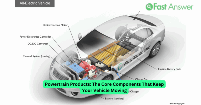 Powertrain Products: The Core Components That Keep Your Vehicle Moving