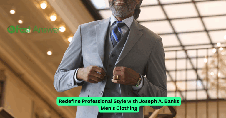 Redefine Professional Style with Joseph A. Banks Men’s Clothing