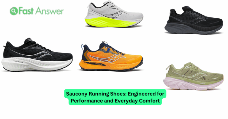 Saucony Running Shoes: Engineered for Performance and Everyday Comfort