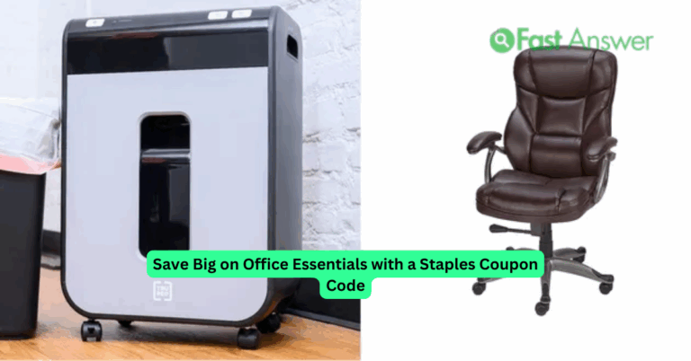 Save Big on Office Essentials with a Staples Coupon Code