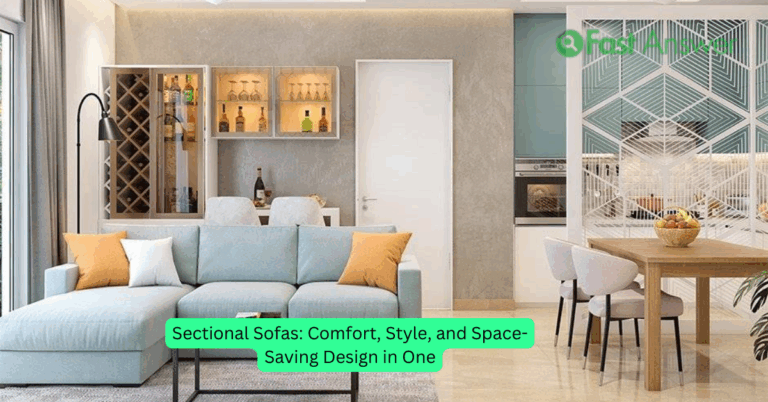 Sectional Sofas: Comfort, Style, and Space-Saving Design in One