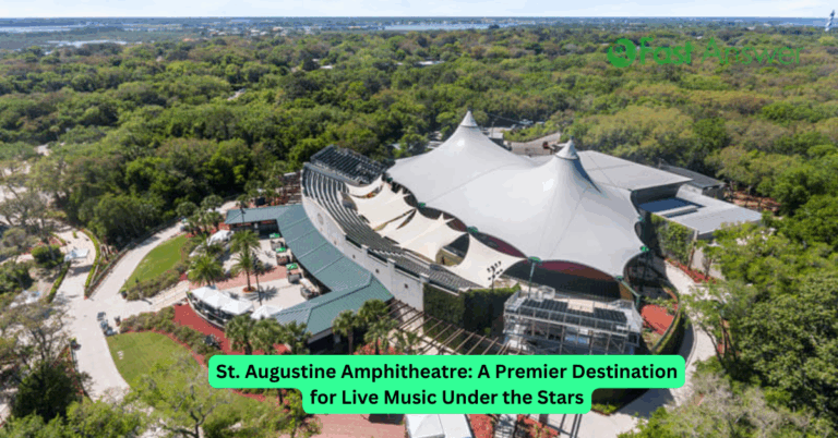 St. Augustine Amphitheatre: A Premier Destination for Live Music Under the Stars