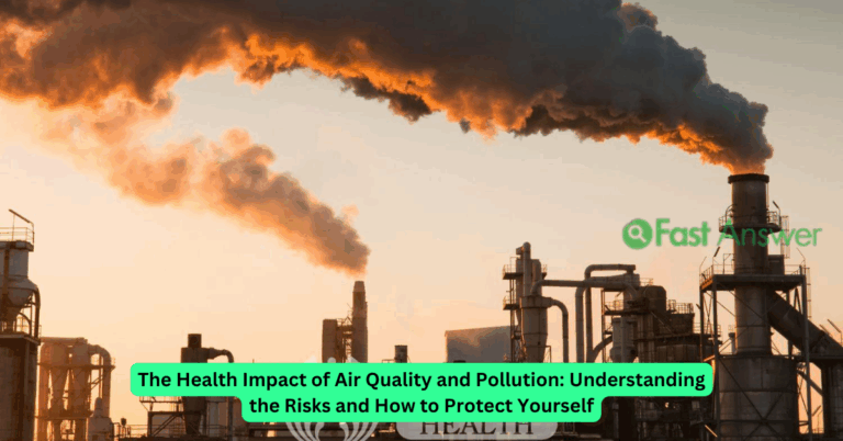 The Health Impact of Air Quality and Pollution: Understanding the Risks and How to Protect Yourself