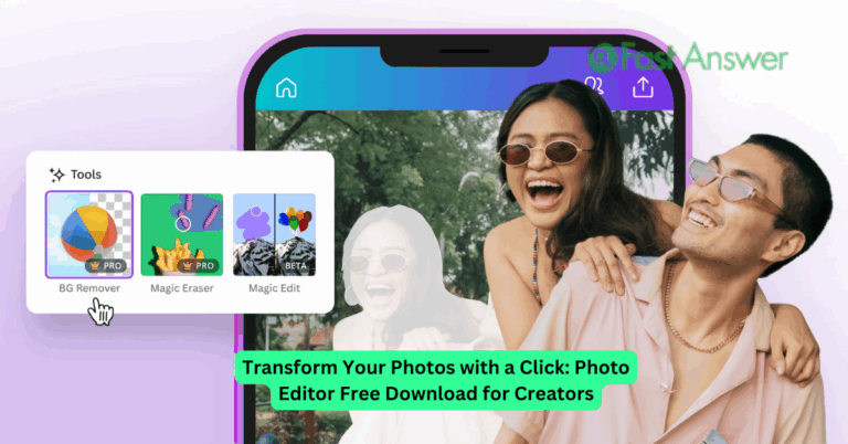 Transform Your Photos with a Click: Photo Editor Free Download for Creators