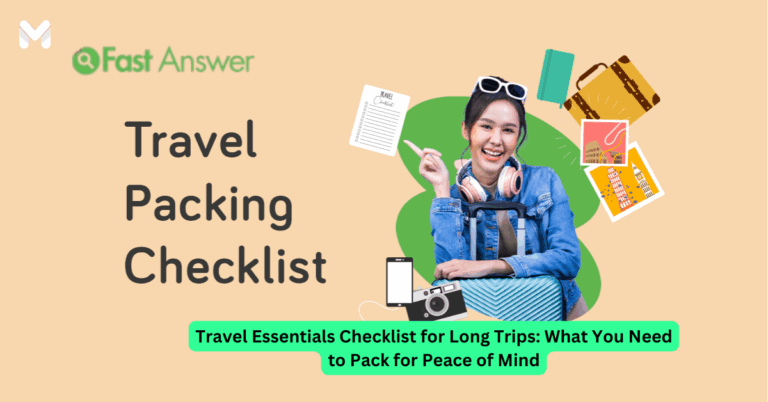 Travel Essentials Checklist for Long Trips: What You Need to Pack for Peace of Mind