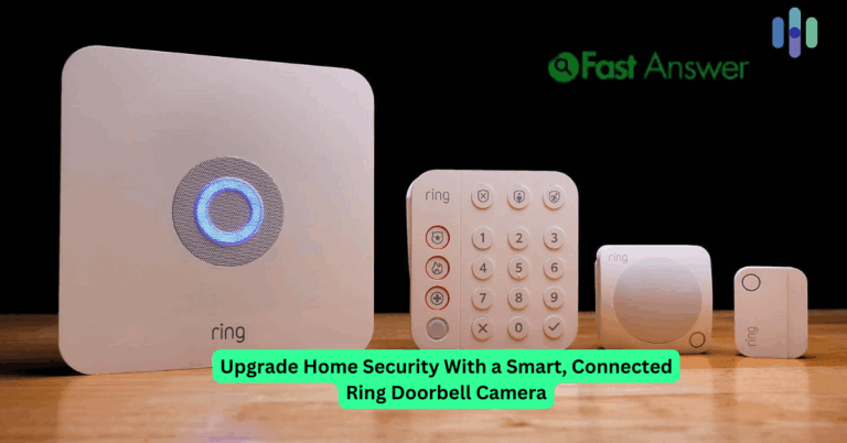 Upgrade Home Security With a Smart, Connected Ring Doorbell Camera