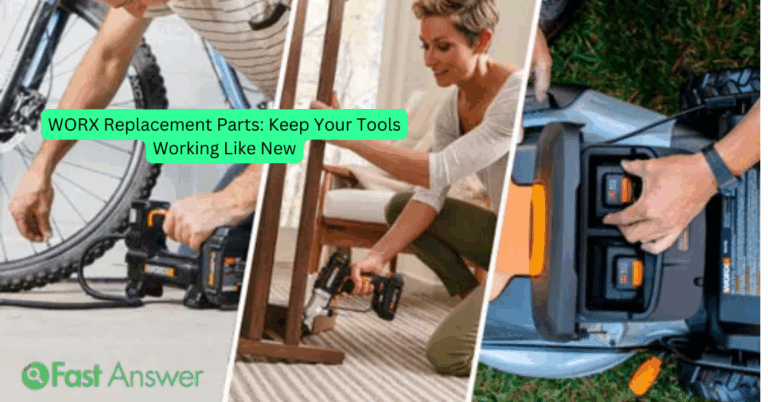 WORX Replacement Parts: Keep Your Tools Working Like New